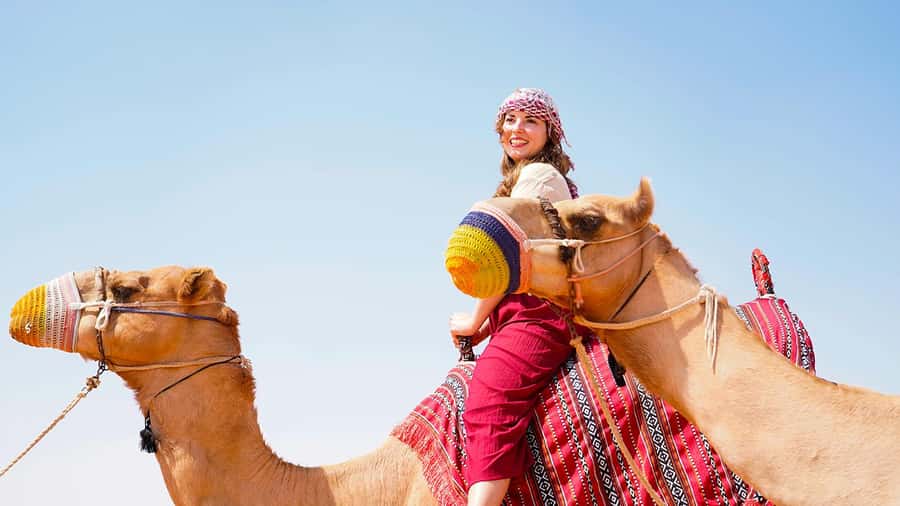 Dubai: Red Dune Desert, Dune Buggy Ride & BBQ Buffet Dinner - One hour on a red dune buggy