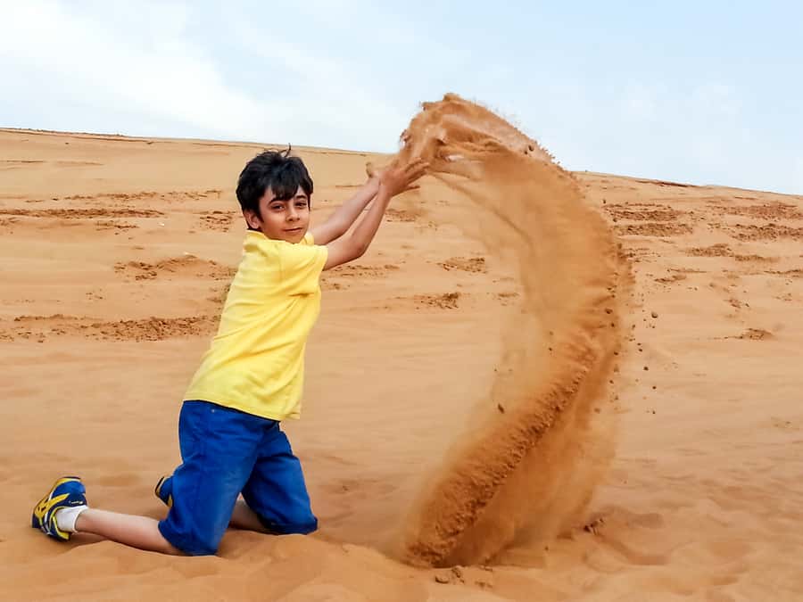 Dubai: Red Dune Safari, Quad Bike, Camel Ride, BBQ Dinner - A short camel ride with a taste of Bedouin travel