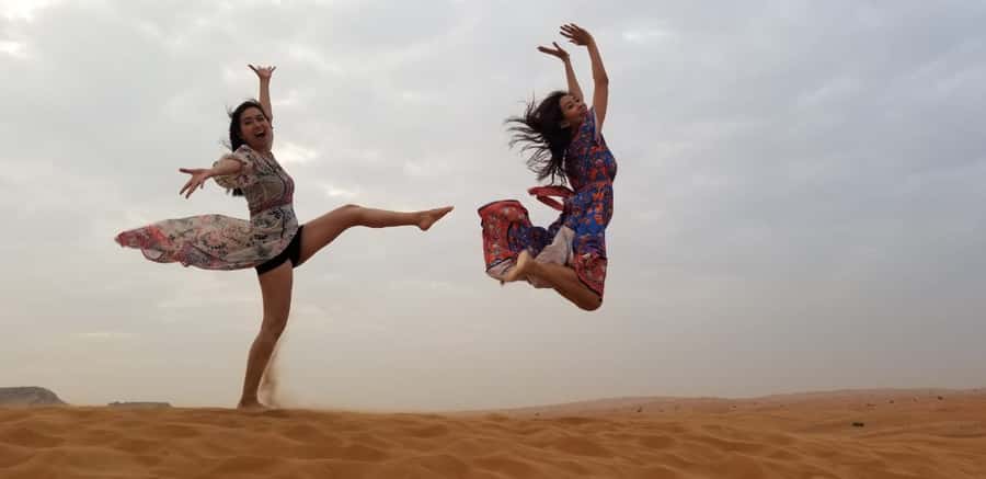 Dubai: Red Dunes Evening Quad Bike, Dune Blast with BBQ - The three-hour desert camp evening