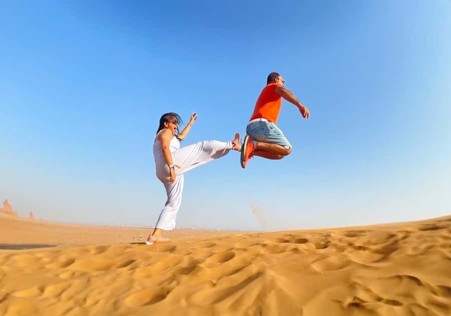 Dubai: Red Dunes Morning Desert Quad, Buggy or 4x4 Ride - Families, older relatives, and comfort