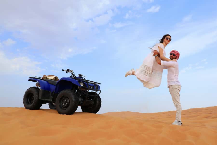 Dubai: Red Dunes Quad Bike with Sandboarding, Camels and BBQ - Five things worth knowing before you book