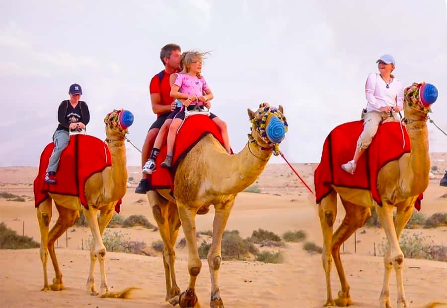 Dubai: Safari, Quad Bike, Camel Ride, and Buffet Dinner - Hotel pickup from Dubai, Sharjah, and Ajman