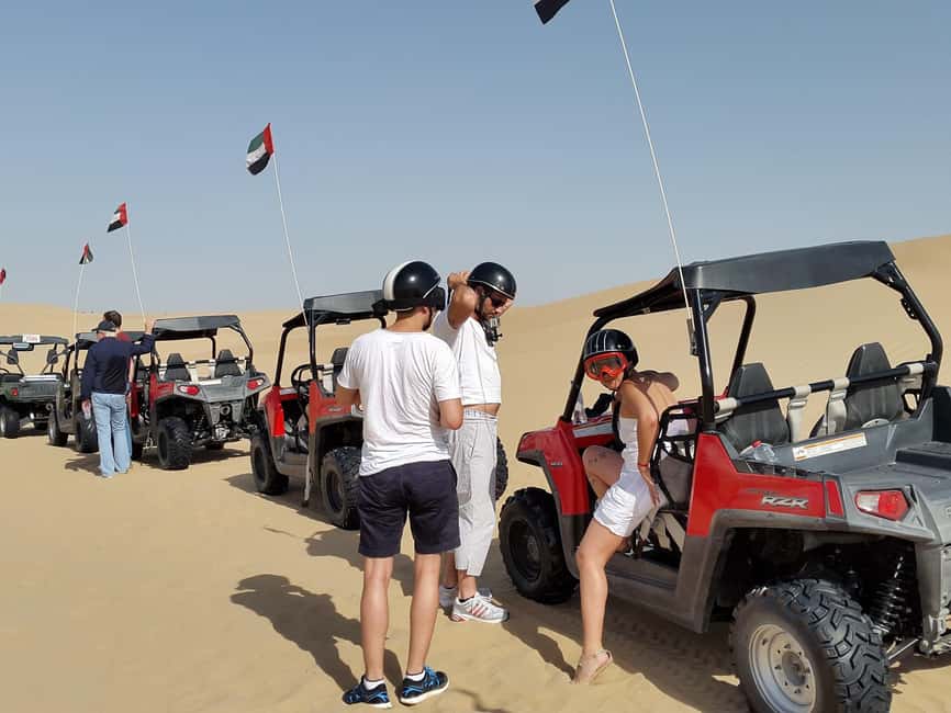Dubai: Self-Drive Dune Buggy Safari with Pickup and Drop-Off - Getting ready for an 800cc buggy