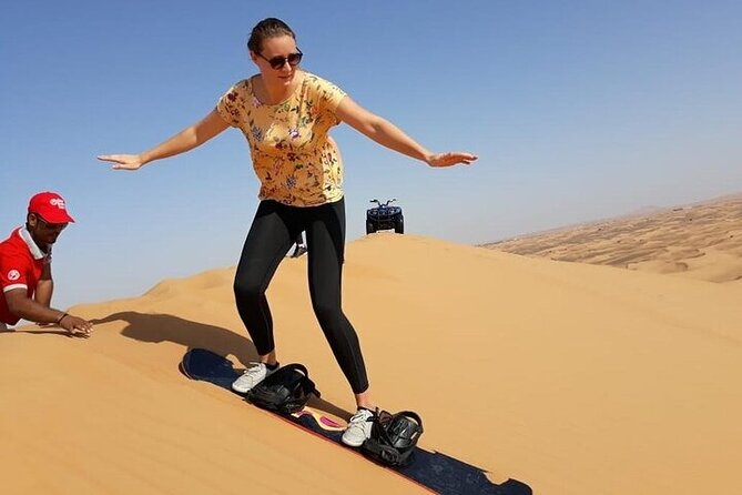 Dubai Self-drive Quad Bike, Sand Boarding, Camels & Refreshments - The one-hour quad-bike ride
