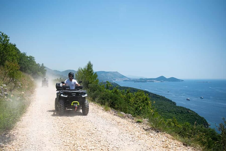Dubrovnik: 2 Hour Countryside ATV/Quad Safari with pickup - The final stop in a quiet valley
