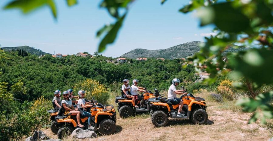 Dubrovnik: Countryside Guided ATV Adventure with Brunch - Zatonska Vala gives you the first big view