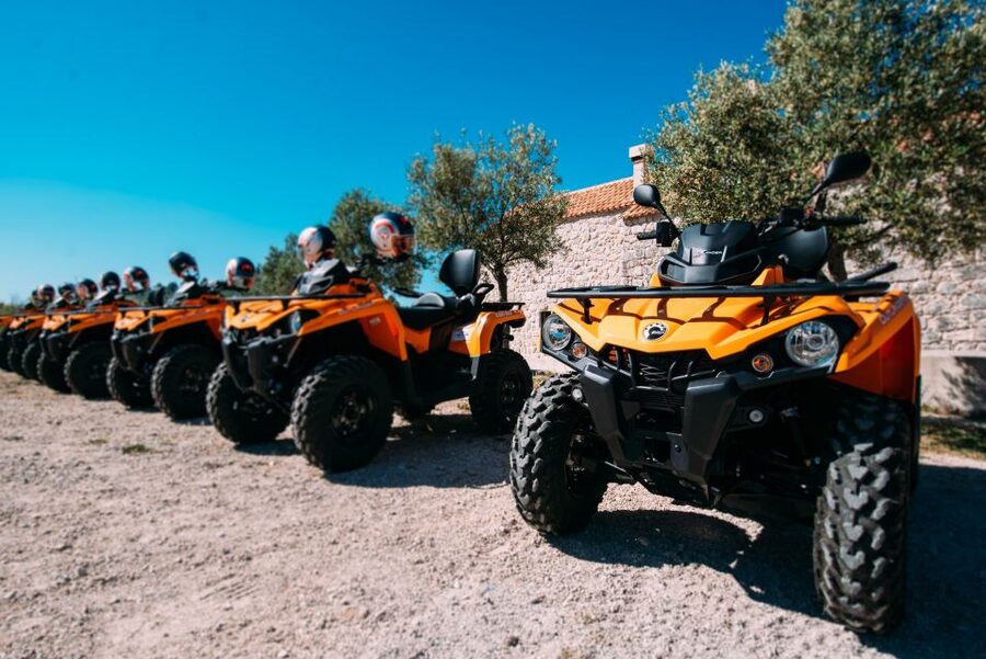 Dubrovnik: Countryside Guided ATV Adventure with Brunch - Village roads and old water ponds