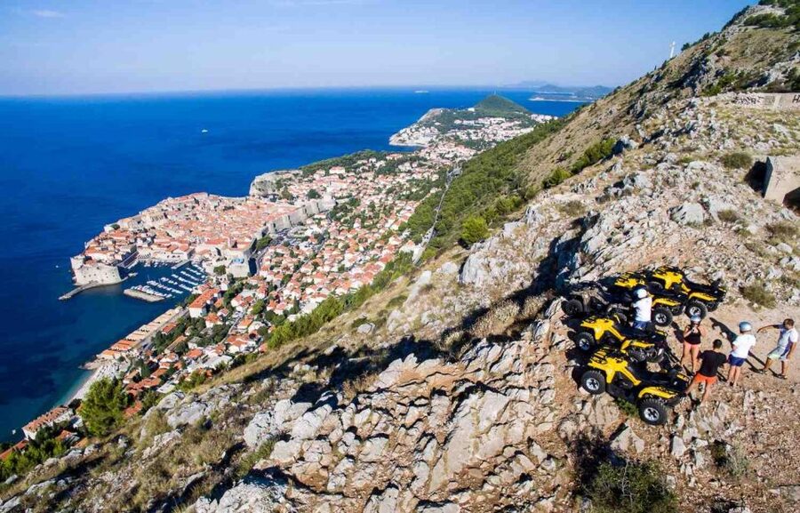 Dubrovnik: Countryside Guided ATV Tour & Tavern Refreshments - Srđ Hill and the Dubrovnik panorama