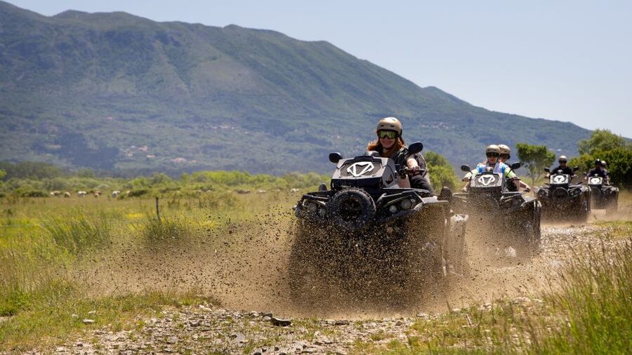 Dubrovnik: Kojan Koral ATV Quad Safari with transport - Konavle Valley: fields, wetlands, and the River Ljuta
