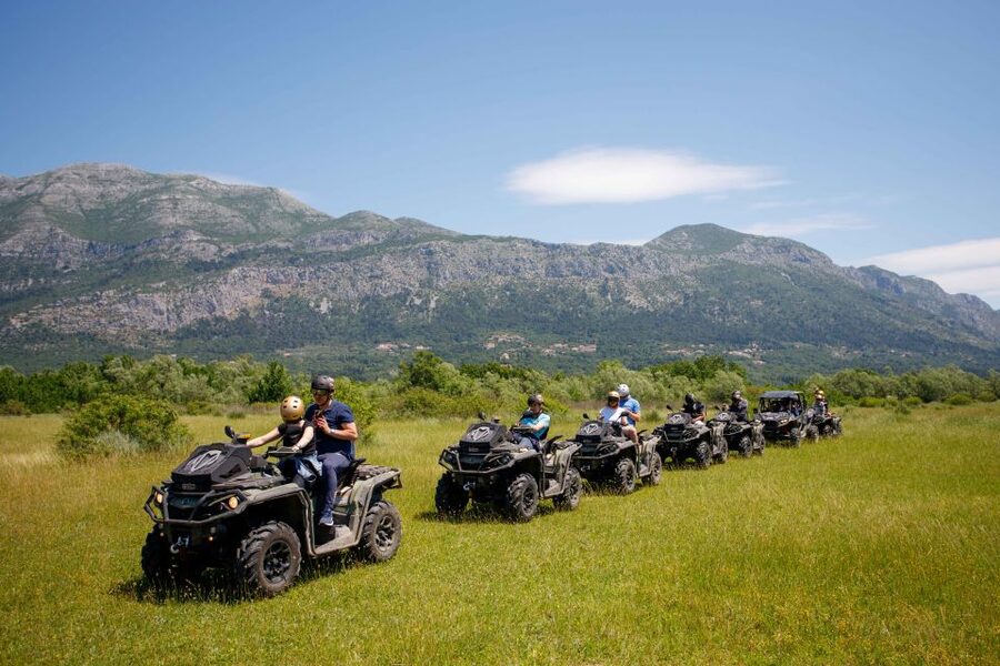 Dubrovnik: Kojan Koral ATV Quad Safari with transport - Čilipi: a useful break after the first ride