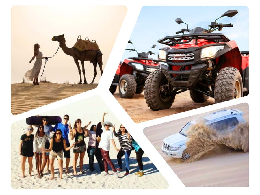 Dune Bashing, Sandboarding, Camel Ride & Optional ATV Ride - What this Qatar desert safari is really like