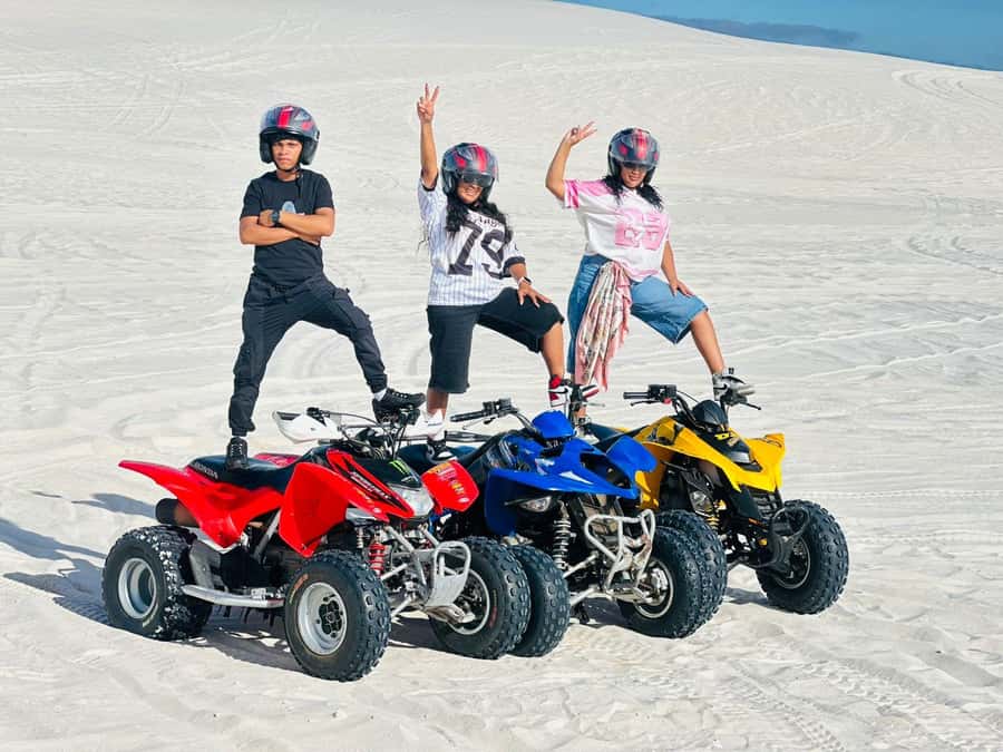 Dune Riders: Quad Bike Atlantis + Epic Photos! - Making the most of your one-hour session