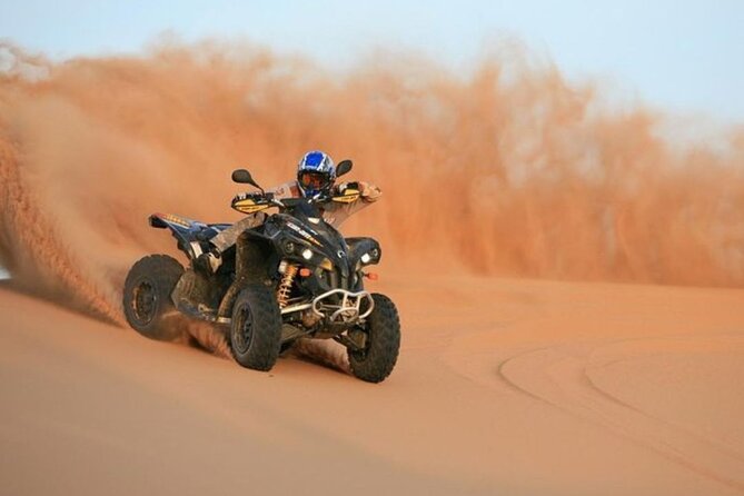 DuneBashing, CamelRide & ATV Bike Desert Safari Experince in Doha - One hour of dune bashing across Qatar’s sand