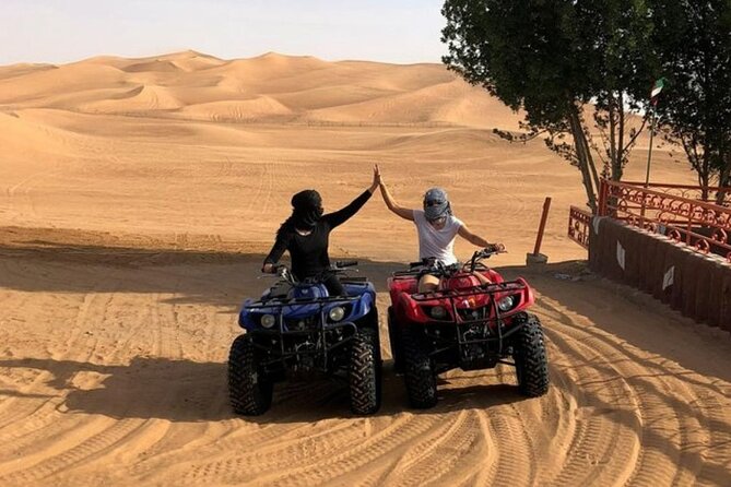 DuneBashing, CamelRide & ATV Bike Desert Safari Experince in Doha - Camel riding and ATV time at Sealine Beach