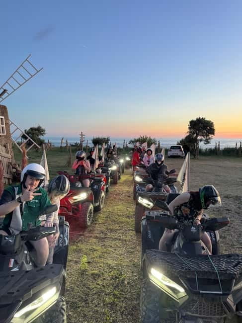 Durres: ATV Golden Hour - Choosing between a two-seater and solo quad