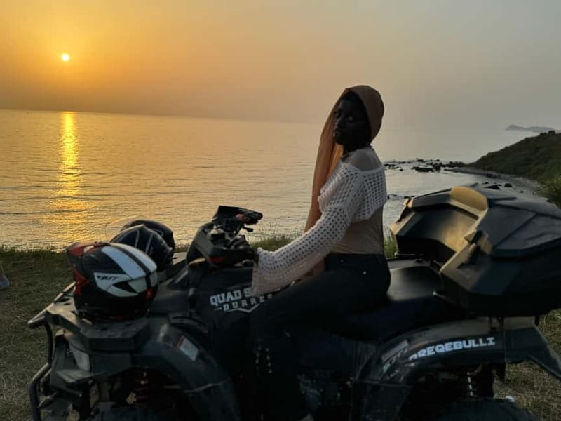 Durres: ATV Golden Hour - The viewpoint and Adriatic sunset