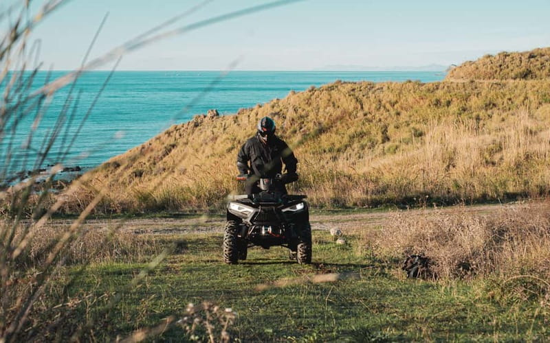 Durres: Kallmi Guided ATV Quad Bike Tour with Helmet - Stop one: sea views and the Durres port