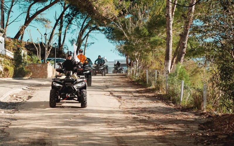 Durres: Kallmi Guided ATV Quad Bike Tour with Helmet - Stop two: the hilltop ride and the adrenaline factor