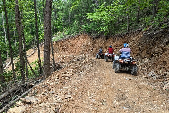 East Tennessee Off Road ATV Guided Experience - Steep climbs, uneven ground, and real trail work