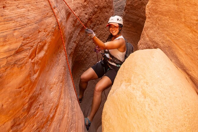 East Zion 4 Hour Slot Canyon Canyoneering UTV Tour - What the canyon feels like in changing weather