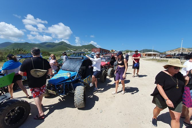 Electric Adventures Buggy Rental - Marigot Market and the French side