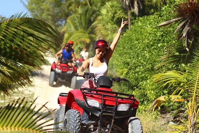 ENJOY the ADRENALINE and the SEA with an ATV and Wave Runner Tour - Two motorized adventures at Playa Maroma