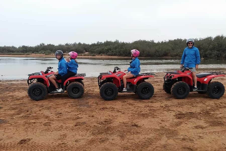 Essaouira P3: Quad tour forest beach dunes (free transfer) - Broad beaches and the Atlantic air