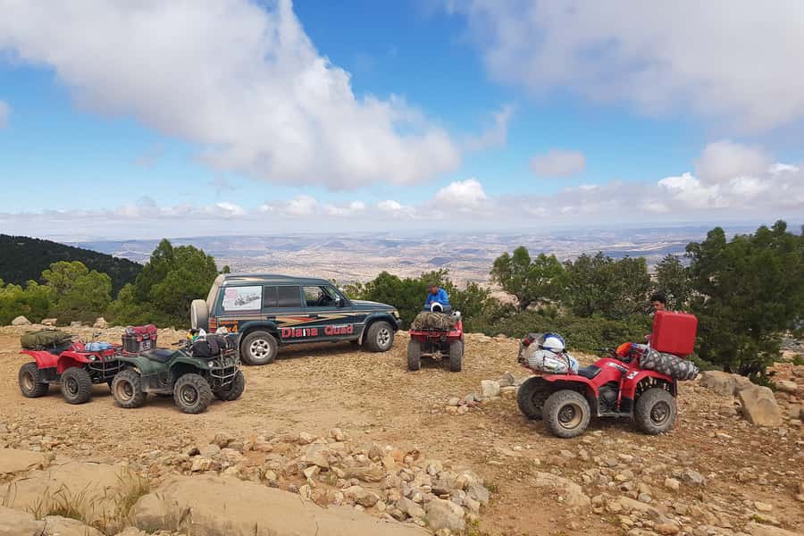 Essaouira P3: Quad tour forest beach dunes (free transfer) - What the $37 price really includes