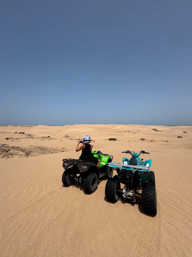 Essaouira: quad biking ATV Tour in Essaouira with tea break - Forest tracks, argan trees, and Berber country