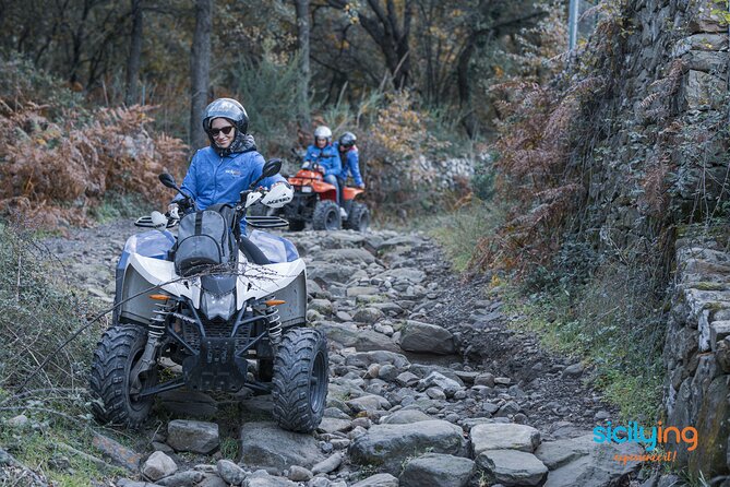 Etna Off-Road tour with Quad Bike - Lava flows, forest caves, and Vulcanetto di Moio Alcantara