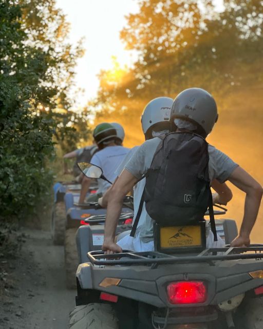 Etna quad tour - 2 hours - Pine forest and the dry torrent bed