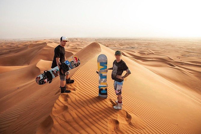 Evening Desert Adventure: Quad Biking, Sandboarding & Camel Ride - From Dubai streets to Lahbab’s red dunes