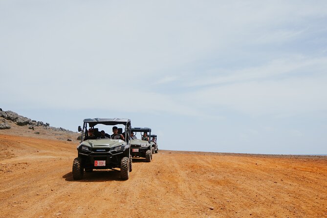 Exclusive Aruba UTV Tours - Arashi Beach provides the cool-down