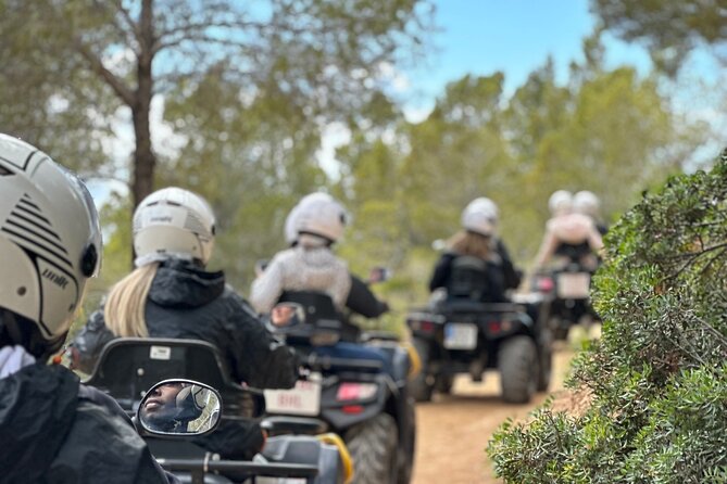 Excursion in Mallorca by Quad - Learning the quad controls before the ride