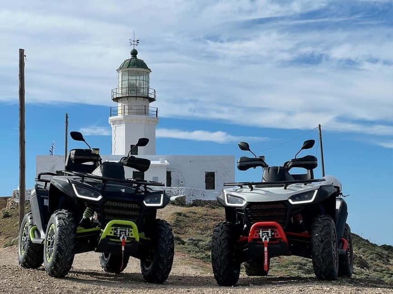 Explore Mykonos Island with a 650cc ATV / QUAD Tour - The guide can make or break a short tour