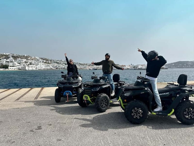Explore Mykonos Island with a 650cc ATV / QUAD Tour - Starting near Mykonos Town and the Old Port