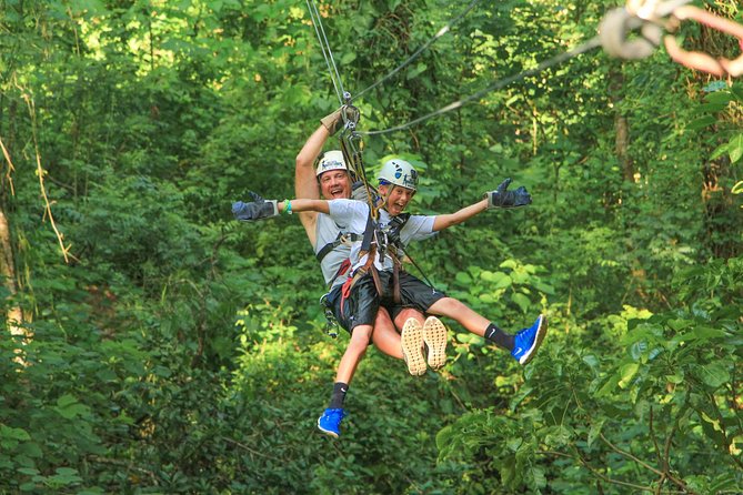 Extreme Adventure, Wildest Bridge, ATV & Ziplines - Seven ziplines, with the Superman ride at the end
