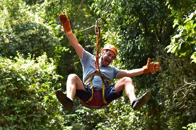 Extreme Horses Adventure with ATV, Ziplines & Cenote - ATV riding through the jungle route
