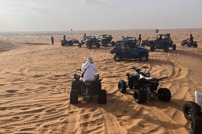Extreme Quad Driving Adventure Tour - Camel riding and the slower side of the desert