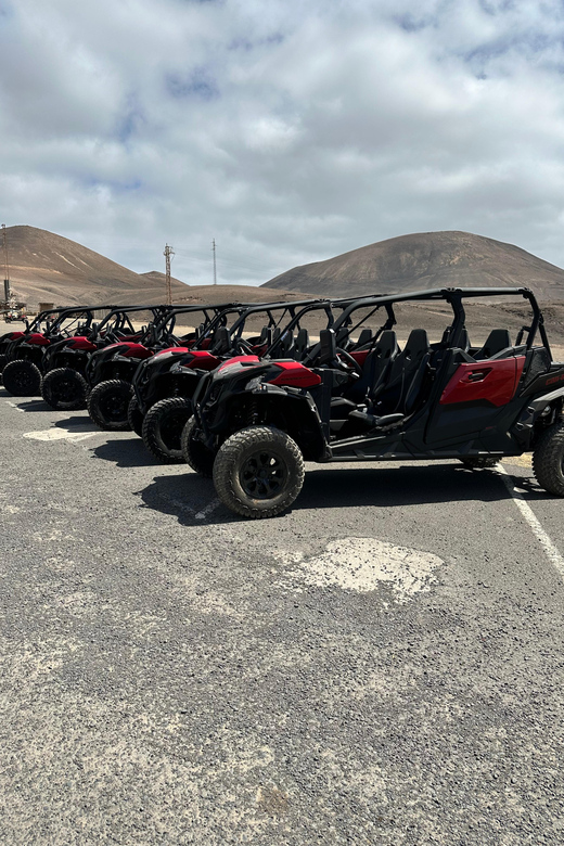 Family buggy - 4 seats, on road tour - Starting at the Lanzarote Safaris excursion center
