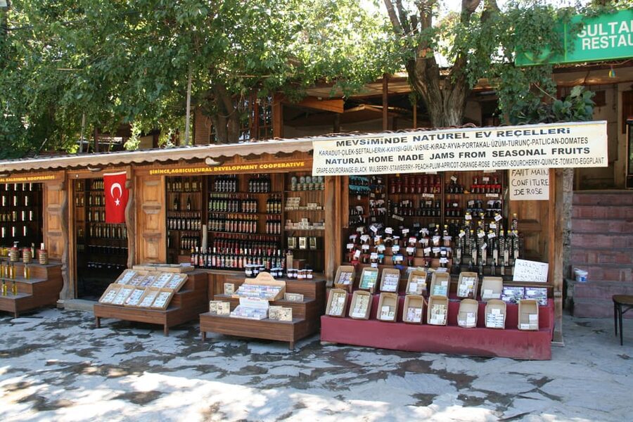 Fethiye Quad Safari Adventure - The mosque and carpet school add context, but take time