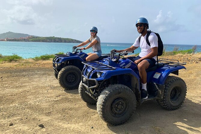 For cruise passengers: Guided ATV Tour of Dutch & French St. Maarten - Iguanas, viewpoints, and photo stops