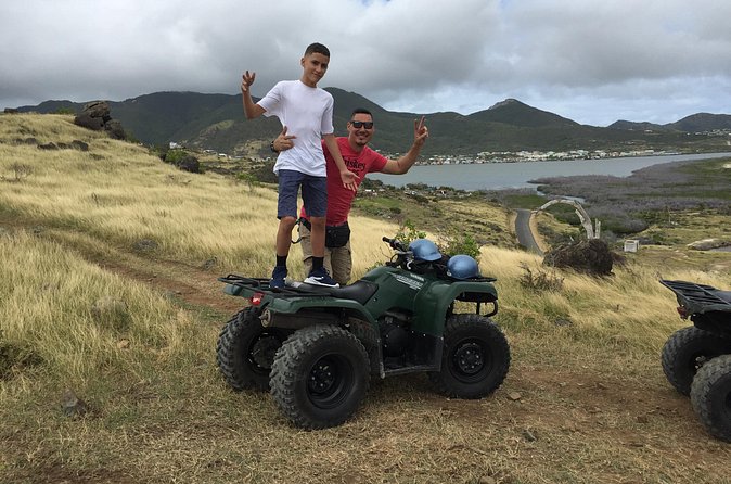 For hotel guests: Guided ATV Tour Dutch/French St. Maarten - Highlights & Beach - The Final Beach Stop and Return to Philipsburg
