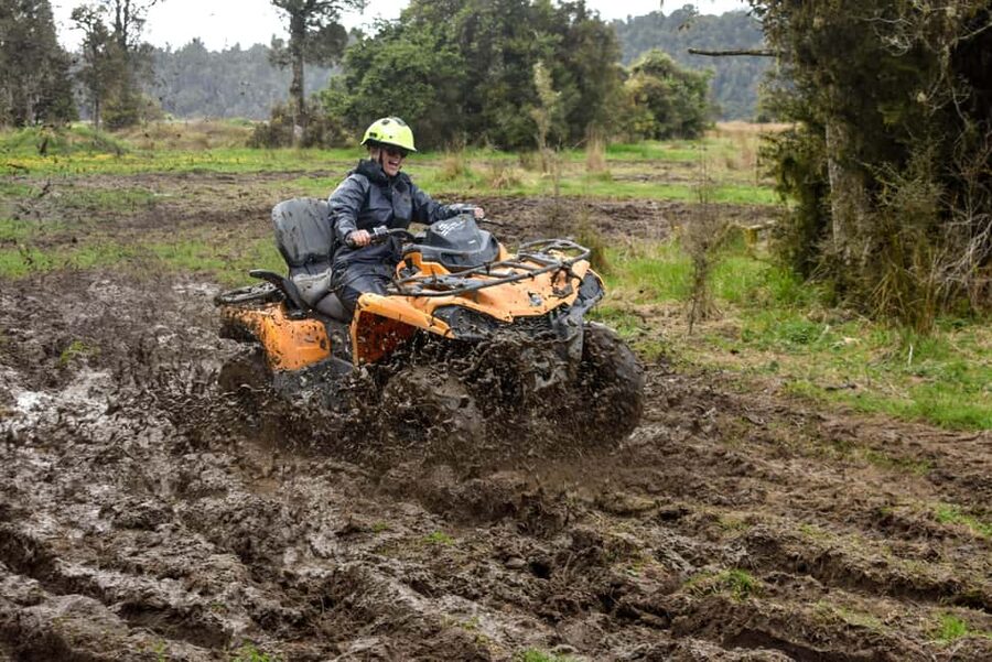 Franz Josef Town: Scenic Glacier Quad Bike Tour with Gear - The photos are part of the value