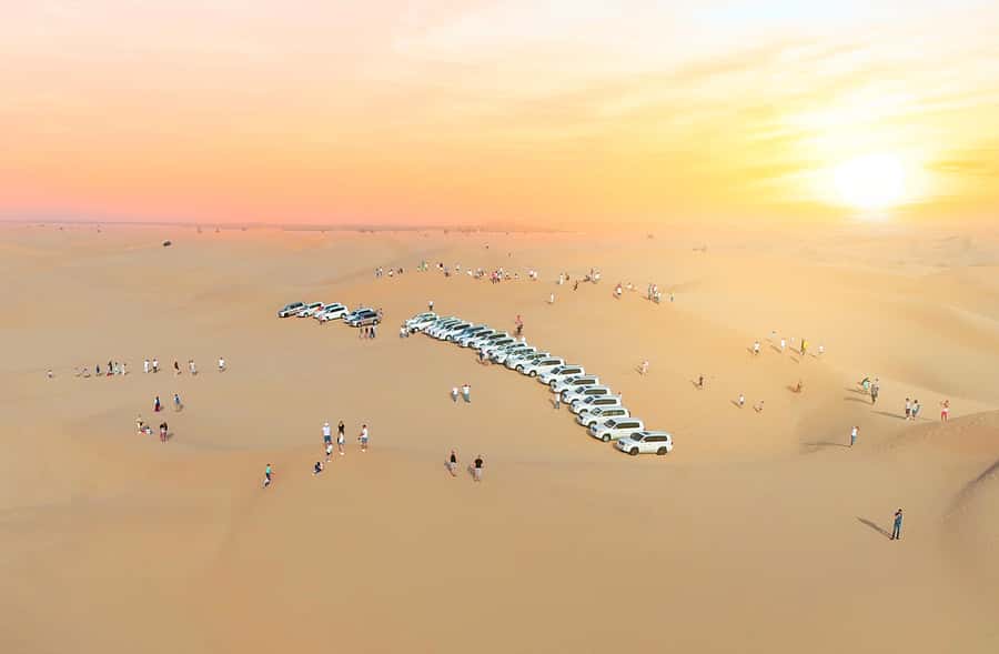 From Abu Dhabi: Dune Bashing Desert Safari - Leaving Abu Dhabi for Al Khathim