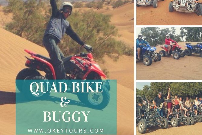 From Agadir: Quad Biking & Sand boarding halfday Experience - Sandboarding adds a second kind of fun