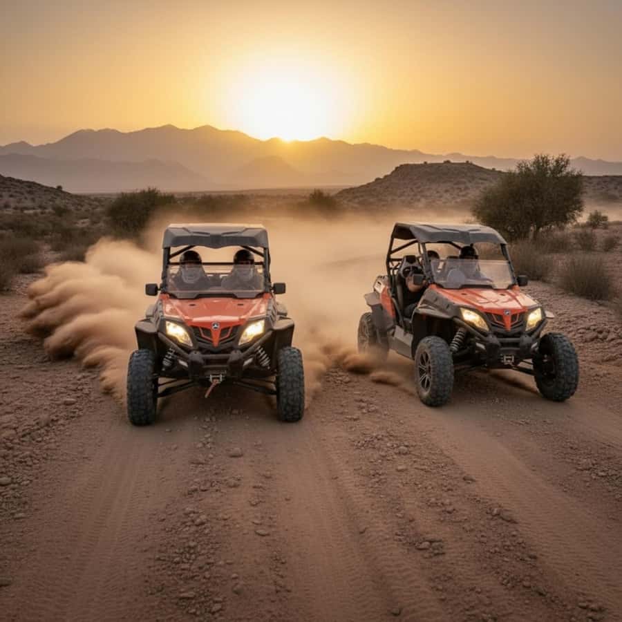 From Agadir/Taghazout: Buggy Safari Adventure & Moroccan Tea - Getting comfortable with the buggy