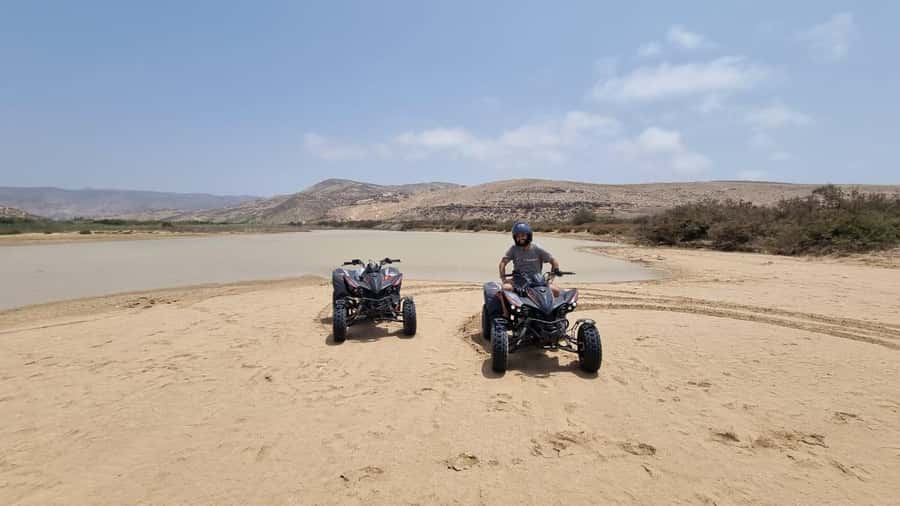 From Agadir/Taghazout: Sandboarding Experience & Quad Biking - Who will enjoy this most?