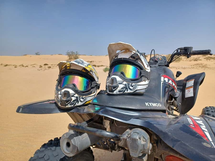From Agadir/Taghazout: Sandboarding Experience & Quad Biking - A short stop at Plage Aghroud