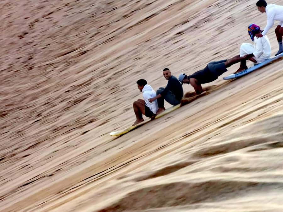 From Agadir/Taghazout: Sandboarding Experience & Quad Biking - Quad biking along desert ground and the coast